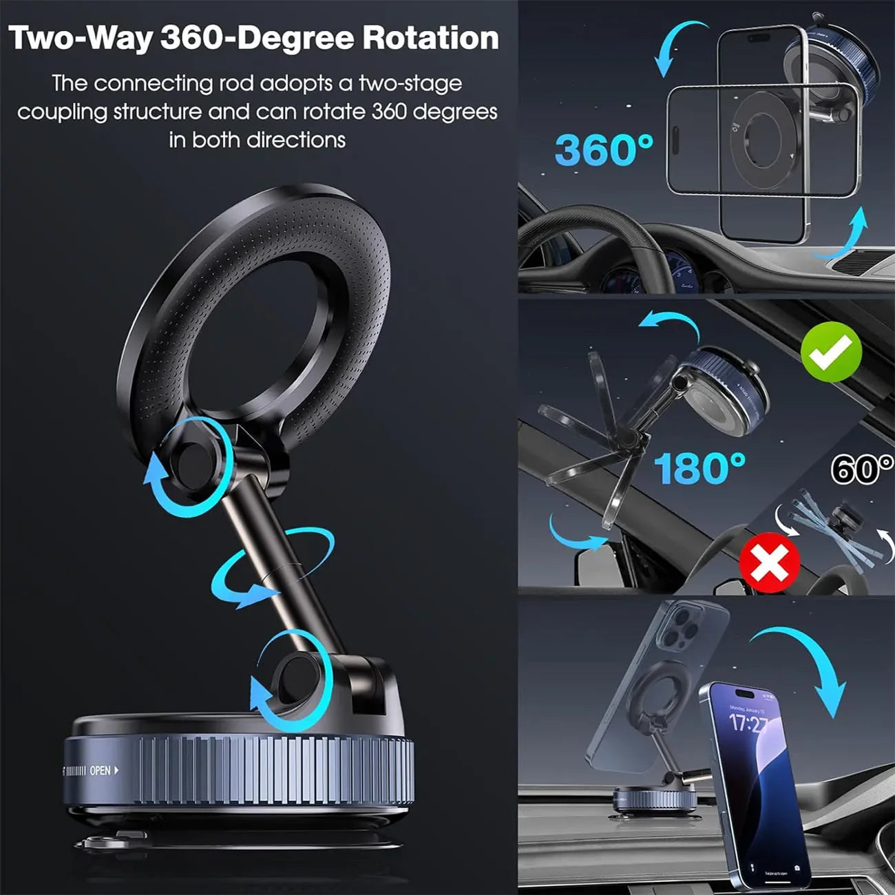 Pocket-Sized Magnetic Car Mount
