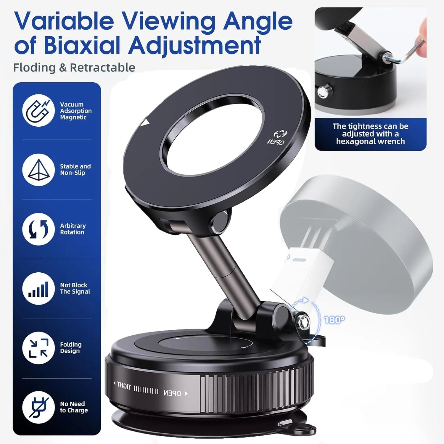 Pocket-Sized Magnetic Car Mount