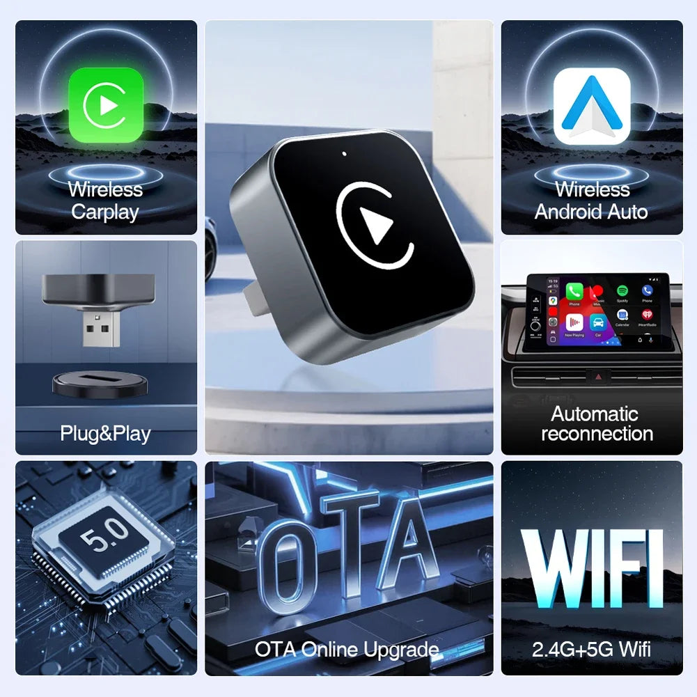 Wireless CarPlay Adapter Magic